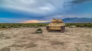 WE GOT INSIDE! Abandoned Military M551 Light Armor Tank In The Middle Of Nowhere