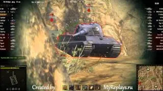 WOT: Steppes - VK 4502 (P) Ausf. B - 3 frags