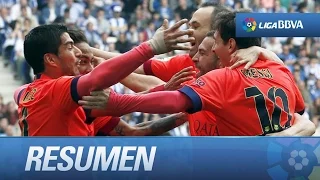 Resumen de RCD Espanyol (0-2) FC Barcelona