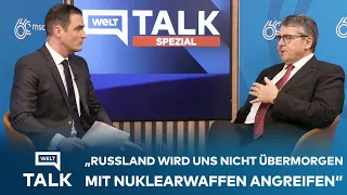 SIGMAR GABRIEL: "Russland wird uns nicht übermorgen mit Nuklearwaffen angreifen" | WELT SPEZIAL