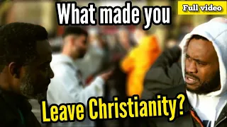 Don't pray for me! | Leaving Christianity | Preacher Daniel | Speakers' Corner Debate