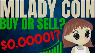 MILADY MEME COIN MAJOR PRICE PUMP! MILADY MEME COIN PRICE PREDICTION! LADYS CRYPTO PRICE 2024