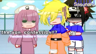 The yan. confession!? || Sasunaru 🍅🍥 || Yandere Sasu 🔪 || • sxfia !•