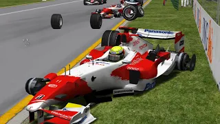 Grand Prix 4 Crashes F1 2007