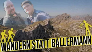 Wandern statt Ballermann, mit den Jungs auf Malle