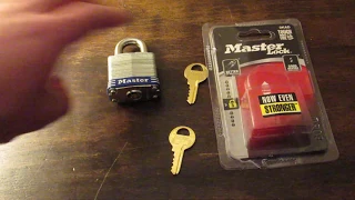 Master Lock 3KAD test (No. 3)