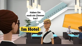 In the hotel |  Learn German with dialogues