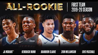 NBA PLAYERS REACT to 2019-20 All-Rookie Teams (1st and 2nd)