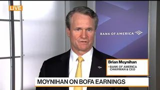 BofA CEO Moynihan on Economy, Loan Growth, Return to Office