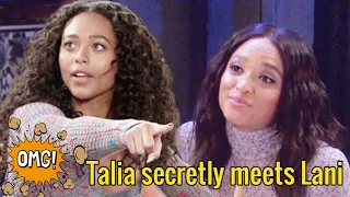 Today's Shocking news| The person behind Talia revealed to shock the fans Days spoilers on Peacock