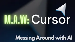 Messing Around with AI: Cursor the AI Code Editor