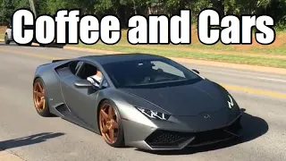 Cars Leaving OKC Coffee and Cars - June 2019