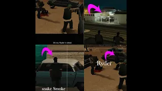 WHAT HAPPEN if Ryder's DEAD IN (GREEN SABRE ) MISSION Hidden cut Scene