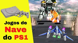 TOP 10 – Jogos de NAVE do PLAYSTATION 1 (Shoot'em up)