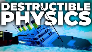 DESTRUCTIBLE SHIPS! | Ship Physics | Roblox