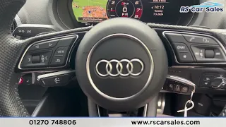 AUDI S3 SPORTBACK QUATTRO BLACK EDITION | RS Car Sales SO69