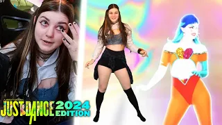 FIRST TRY AND REACTION @littlesiha 's JUST DANCE 2024 MAP // Can't Tame Her - Zara Larsson