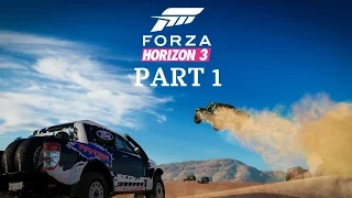 FORZA HORIZON 3 Walkthrough Part 1 [1080P 60FPS] - No Commentary Playthrough (PC)