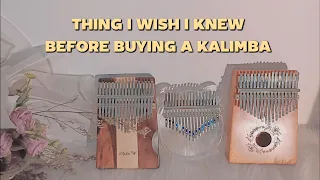 HAL SEBELUM BELI KALIMBA? | THINGS I WISH I KNEW BEFORE BUYING A KALIMBA | Kalimba Vlog ✨