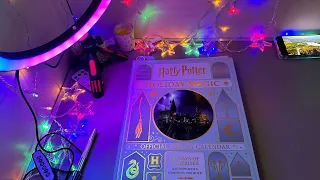 Harry Potter: Holiday Magic: The Official Advent Calendar ASMR Unpacking