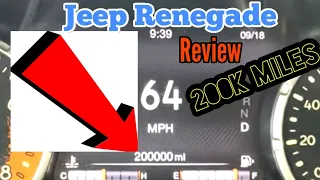 200,000 MILES | OWNER'S REVIEW of a Jeep Renegade