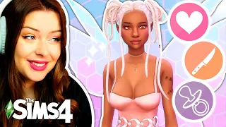 Creating Different TYPES OF SIMS PLAYERS in The Sims 4 // Sims 4 CAS Challenge CC
