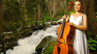 Relaxing Music 💙 100 Best Cello and Piano Instrumentals 💙 Heavenly Background Music