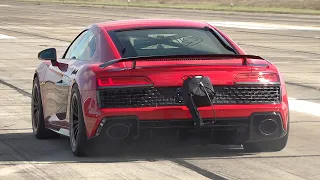 Tuner Cars Drag Racing! 2500HP R8 V10, 1400HP Golf 2 R33, 740HP M3 G80, 950HP Golf 3 R33 Turbo