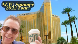 BRAND NEW! MANDALAY BAY LAS VEGAS | Summer 2022 | What's changed? Where's my coffee?