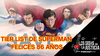 TIER LIST de Superman I Felices 86 años Al Hombre de Acero I Berenjena Films