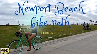 Newport Beach CA: Ebike ride