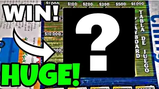 HUGE WIN! My BIGEST WIN EVER on this lottery ticket! | ARPLATINUM