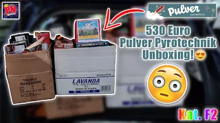 500 Euro Pulver Pyrotechnik Unboxing! 🔥 | Funke, Argento, El Gato, Volt, uvm.! | F2 | PyroNexus