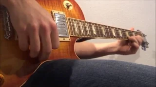 Guns N' Roses - This I Love Lesson (guitar solo cover + tabs) [HD]