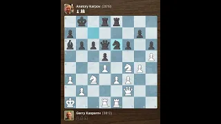 Garry Kasparov vs Anatoly Karpov | Blitz Match, 2009