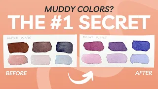 Avoiding Muddy Colors: The #1 Secret 🙀
