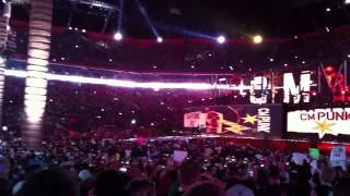 Wrestlemania XXVIII - CM Punk's Entrance