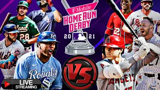 MLB HOME RUN DERBY 2021 🔴 LIVE ⚾WATCH & REACTION