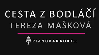 Tereza Mašková - Cesta z bodláčí | Piano Karaoke Instrumental