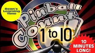 #LearnToCount Pinball Number Count (All Segments) 10 minutes