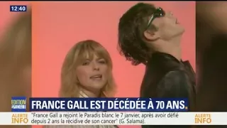 Mort de France Gall: "Elle chantait avec une petite voix très juste", se souvient Hugues Aufray