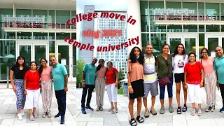 COLLEGE MOVE IN VLOG 2021 | Temple University | Nikita Agarwal |