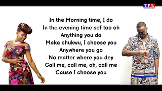 Yemi Alade - I Choose You ft  DADJU (Paroles Lyrics Officiel)