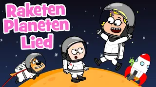 ♪ ♪ Kinderlied Weltraum – Raketen Planeten Lied | Hurra Kinderlieder  | Universum