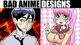 THE WORST ANIME CHARACTER TROPES [anime design pet peeves]
