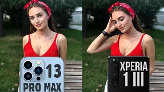 iPhone 13 Pro Max vs Sony Xperia 1 III Camera Test