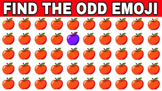 Find The Odd Emoji Out l Emoji Puzzle Quiz find the difference game