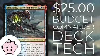 Brudiclad, Telchor Engineer | EDH Budget Deck Tech $25 | Tokens | Magic the Gathering | Commander