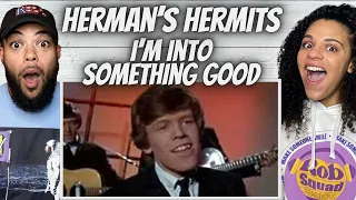 FIRST TIME HEARING Herman's Hermits - I'm Into Something Good REACTION