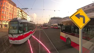 TRAM CRASH; DRIVER FORGOT TO CHECK THE POSITION OF THE TRACKS | DASHCAM STORIES #9